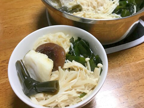 乾物の水炊き